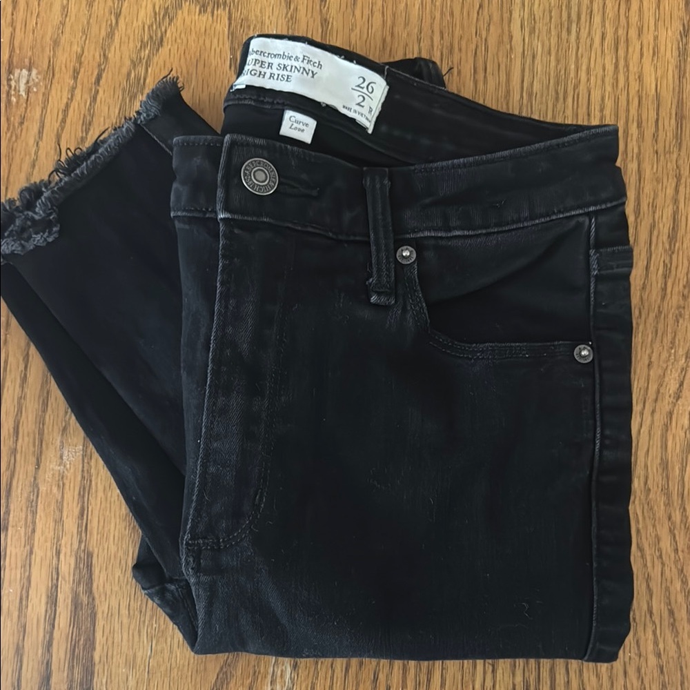 Women's Black High-Rise Skinny Jeans Curve Love